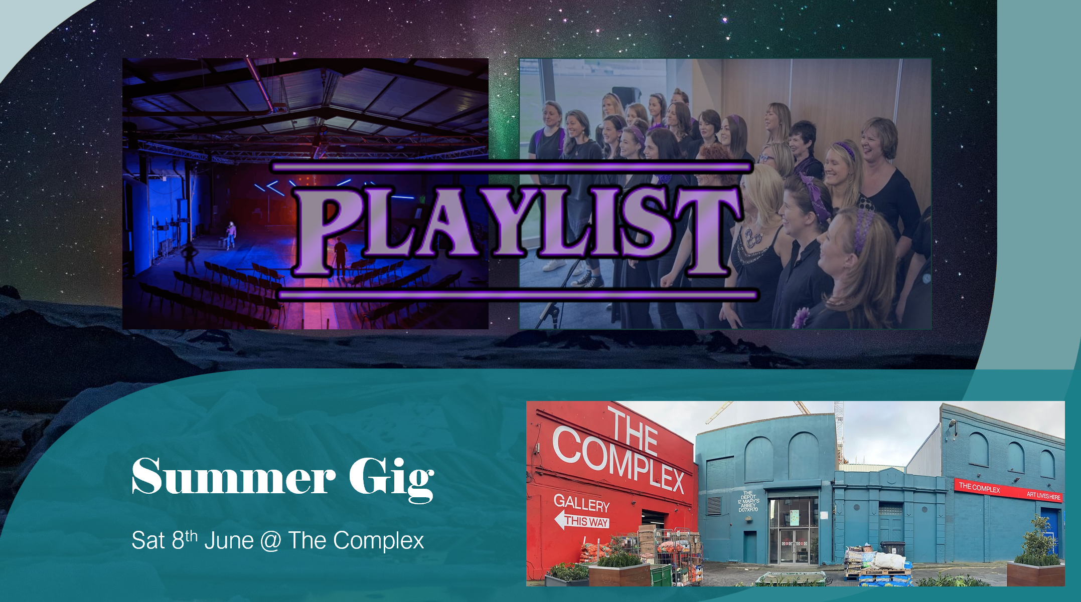 Playlist Choir Summer Gig